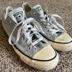 Light grey Converse